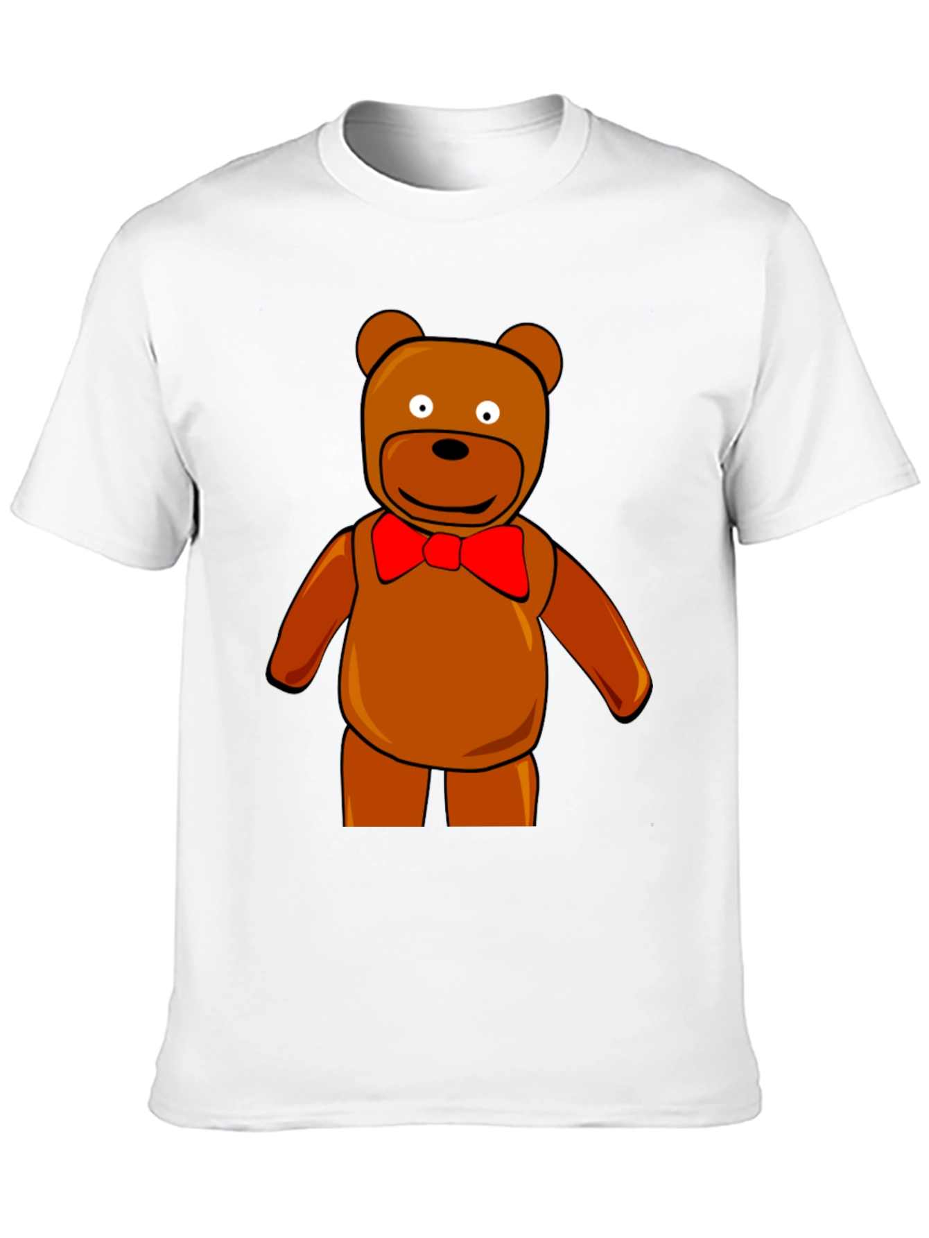 Teddy Bear Graphic Tee - Fun Cartoon Bear T-Shirt