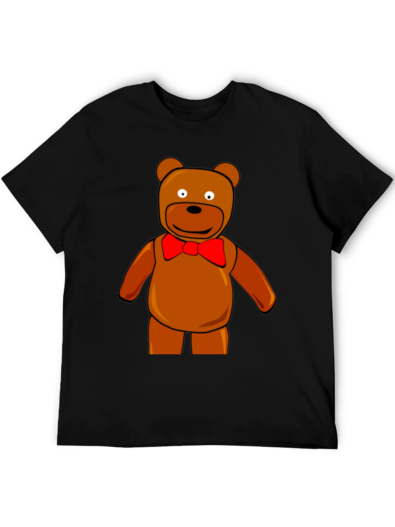 Teddy Bear Graphic Tee - Fun Cartoon Bear T-Shirt