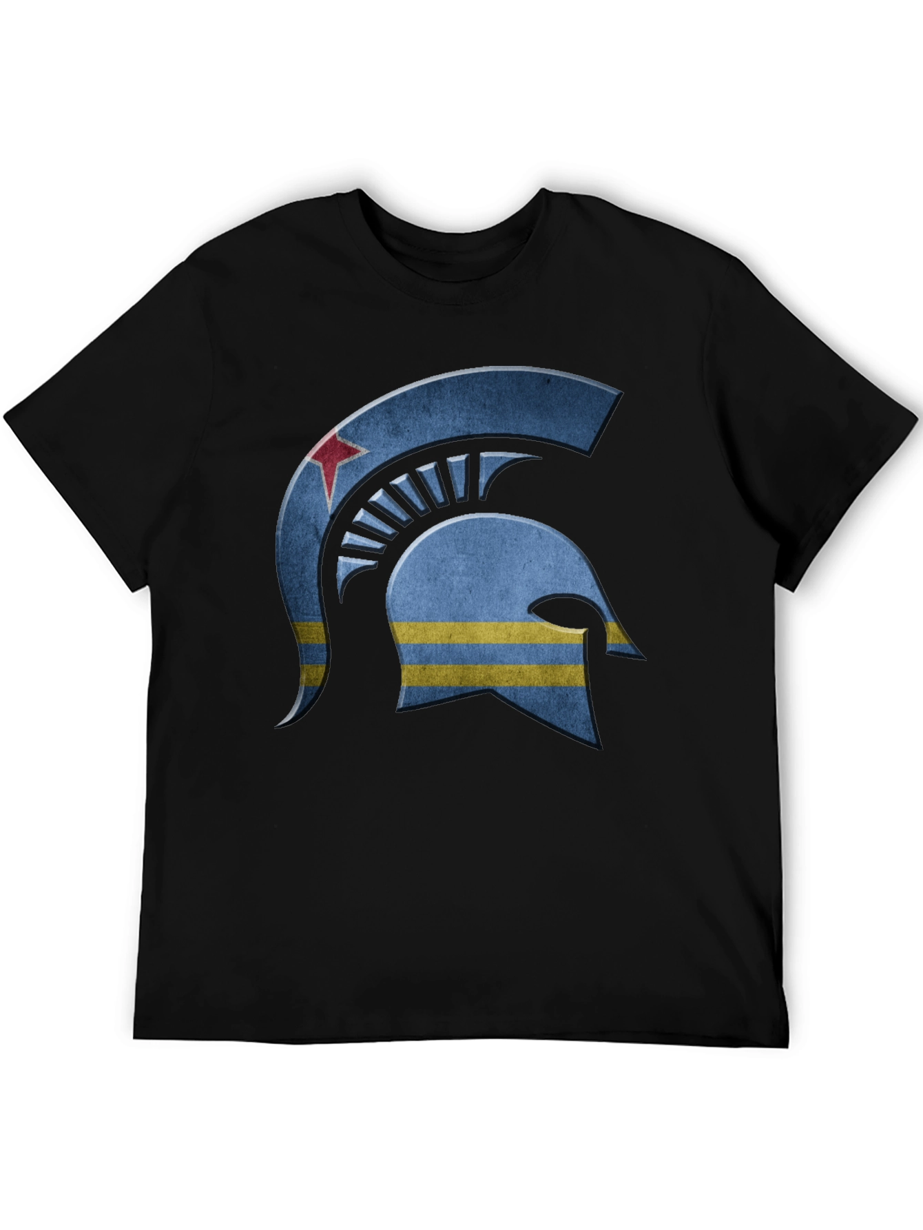 Aruba Spartan Helmet T-Shirt - Stylish & Unique Design