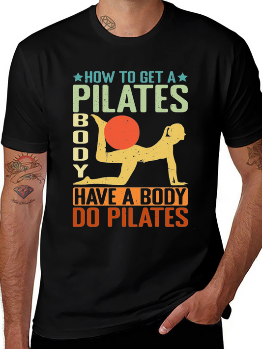 Pilates Body T-Shirt - How to Get a Pilates Body