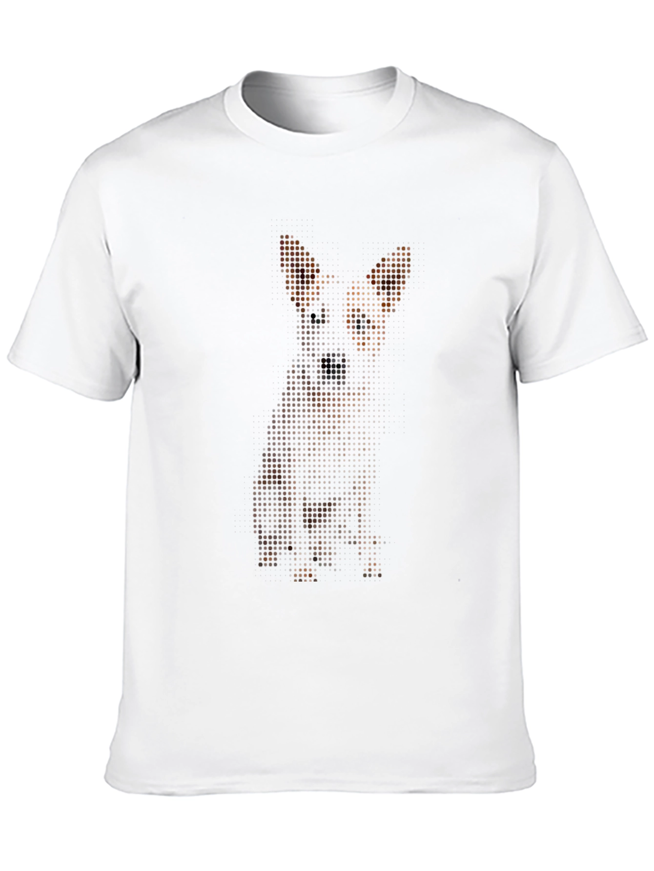 Pixel Dog Graphic T-Shirt - Stylish Casual Wear