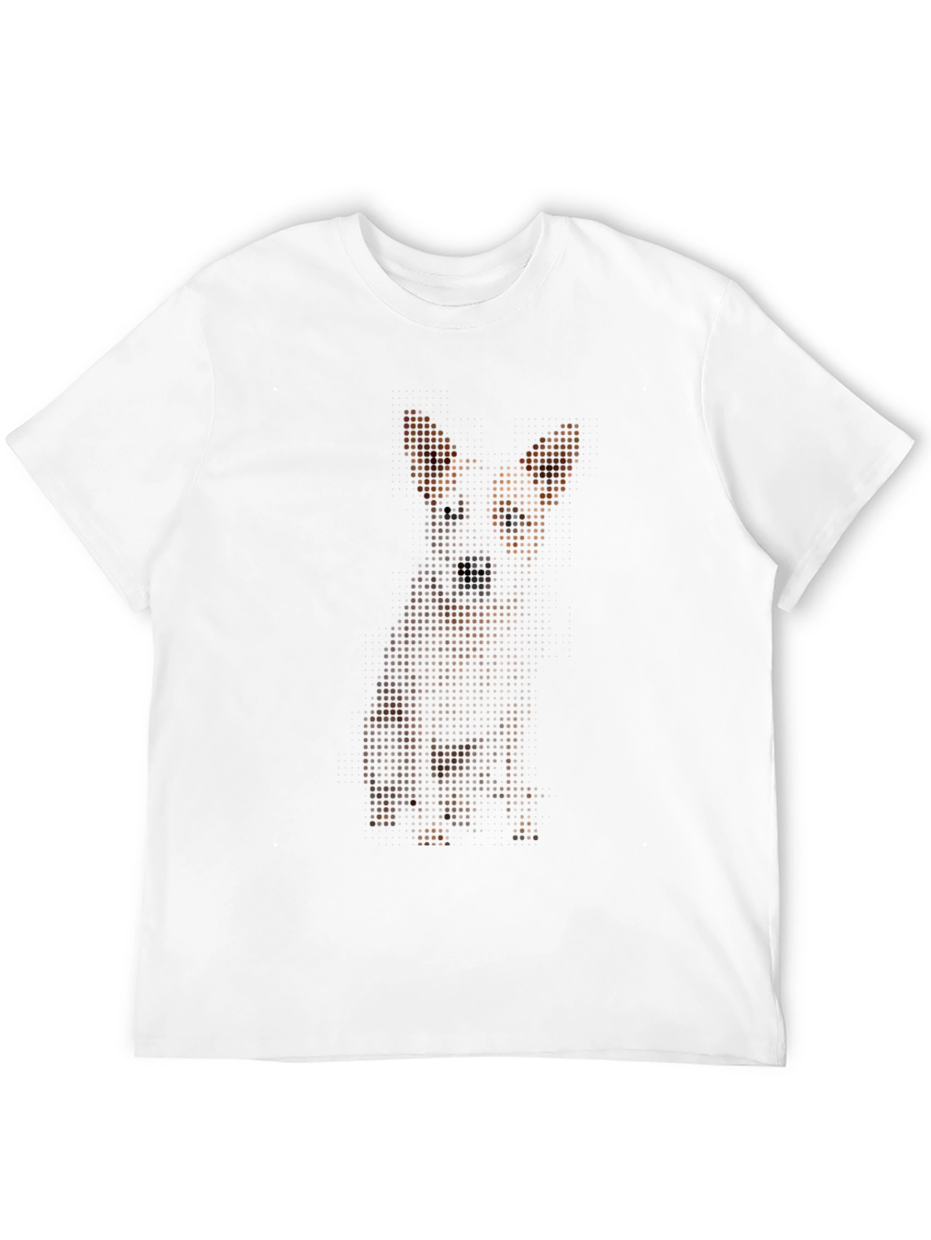 Pixel Dog Graphic T-Shirt - Stylish Casual Wear