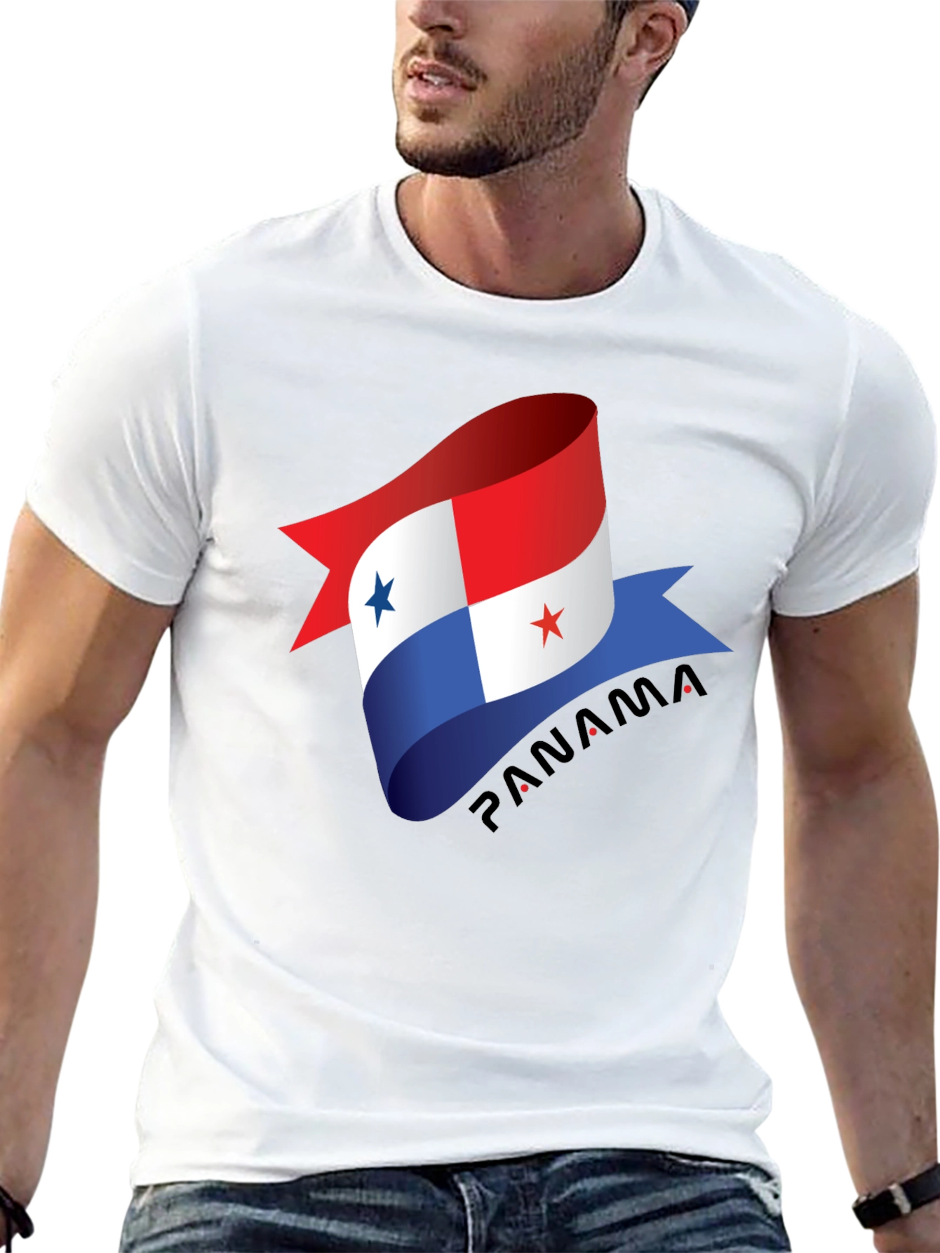 Panama Flag Graphic T-Shirt