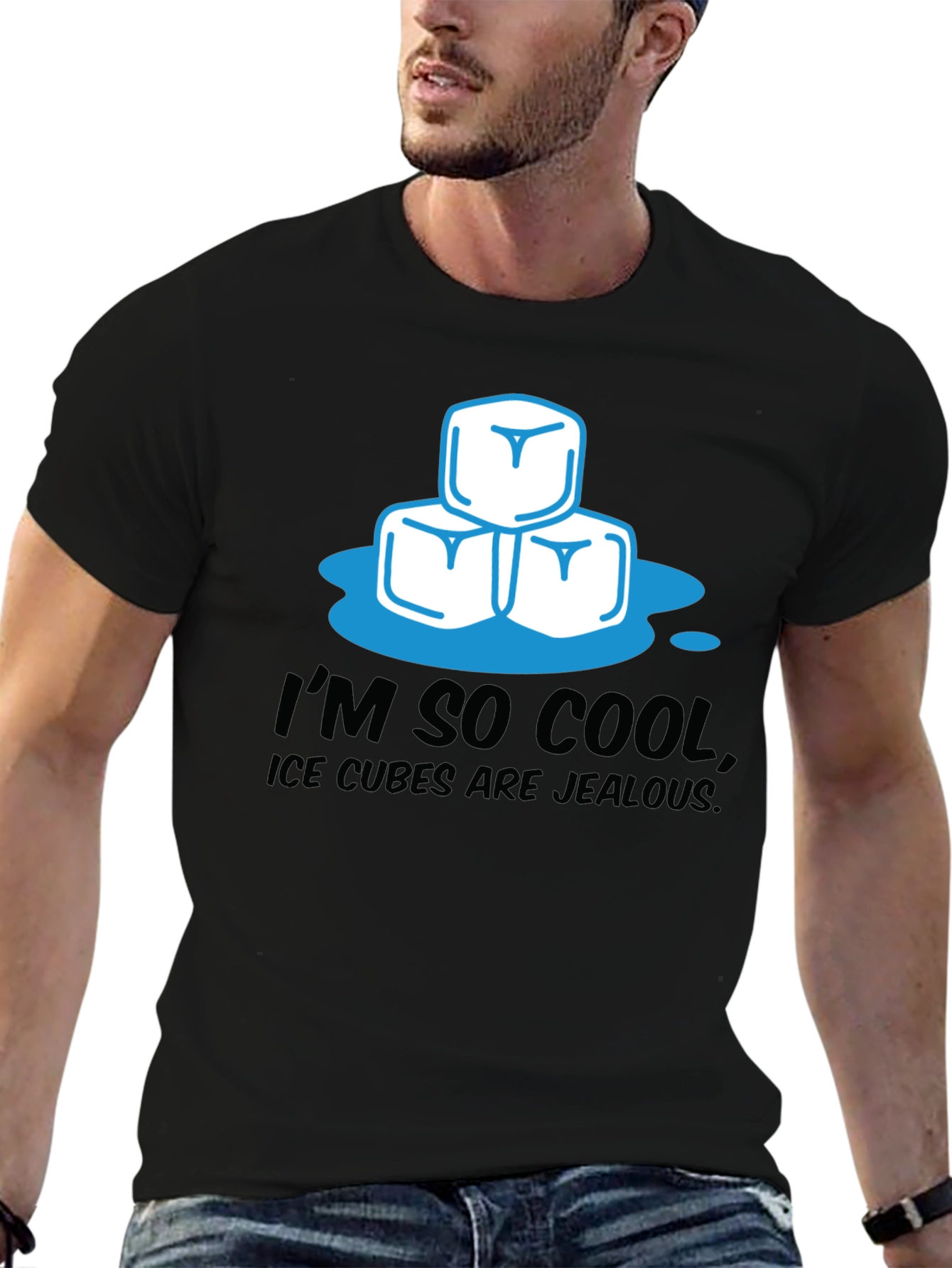 Im So Cool Ice Cubes Graphic Tee