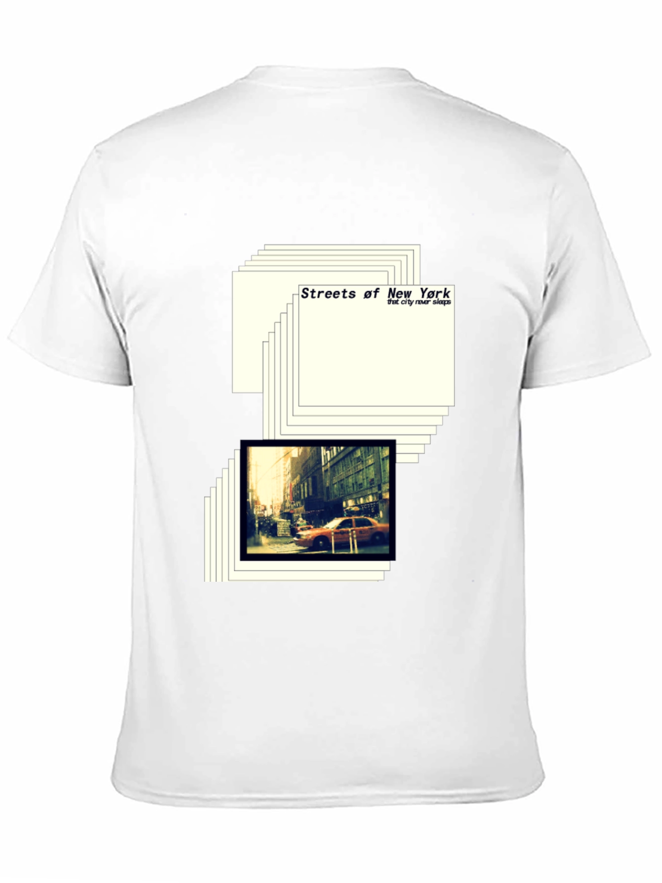 Streets of New York Graphic Print T-Shirt