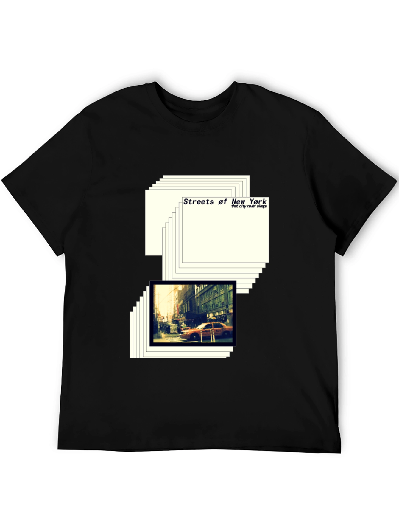 Streets of New York Graphic Print T-Shirt
