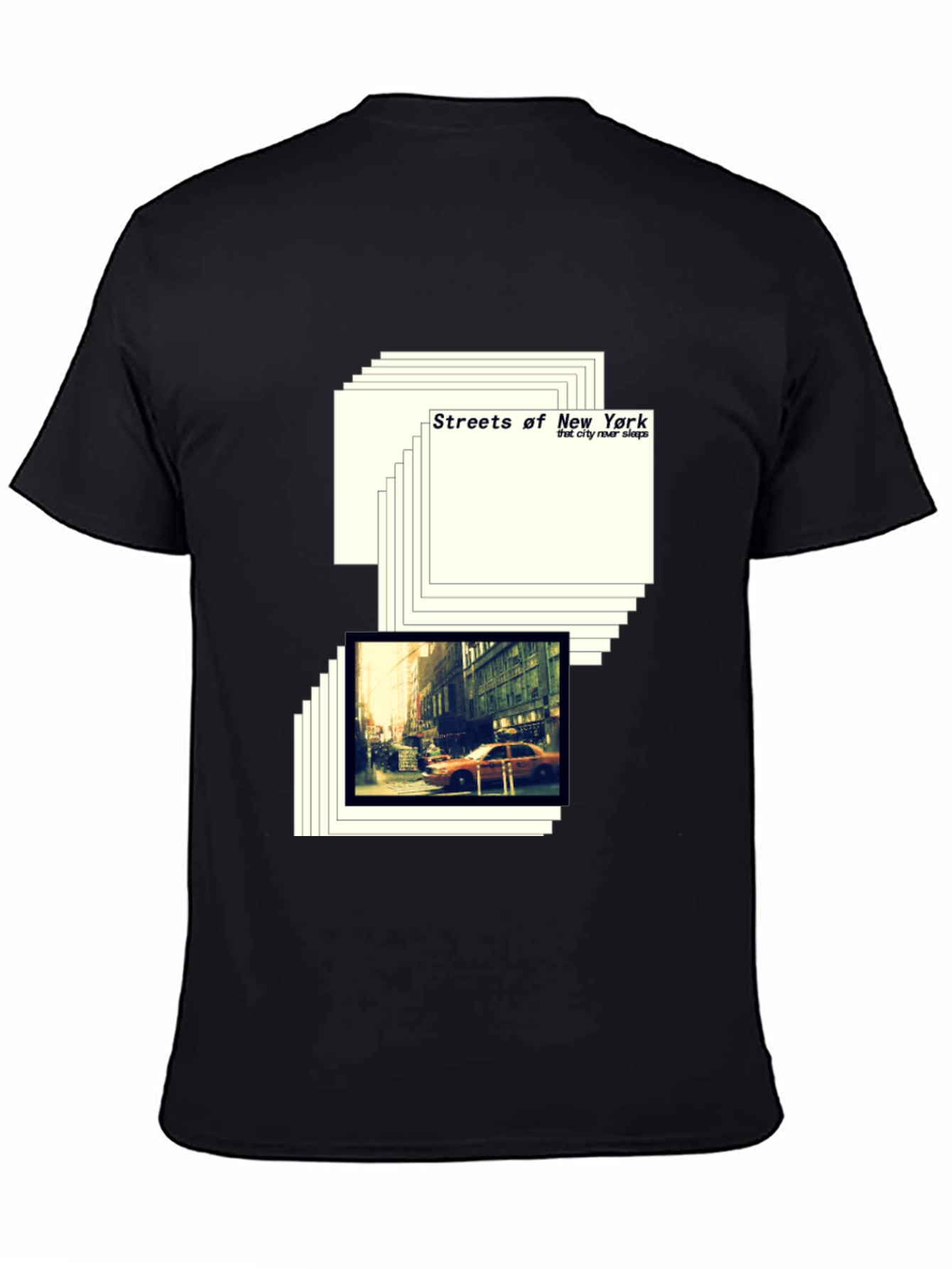 Streets of New York Graphic Print T-Shirt