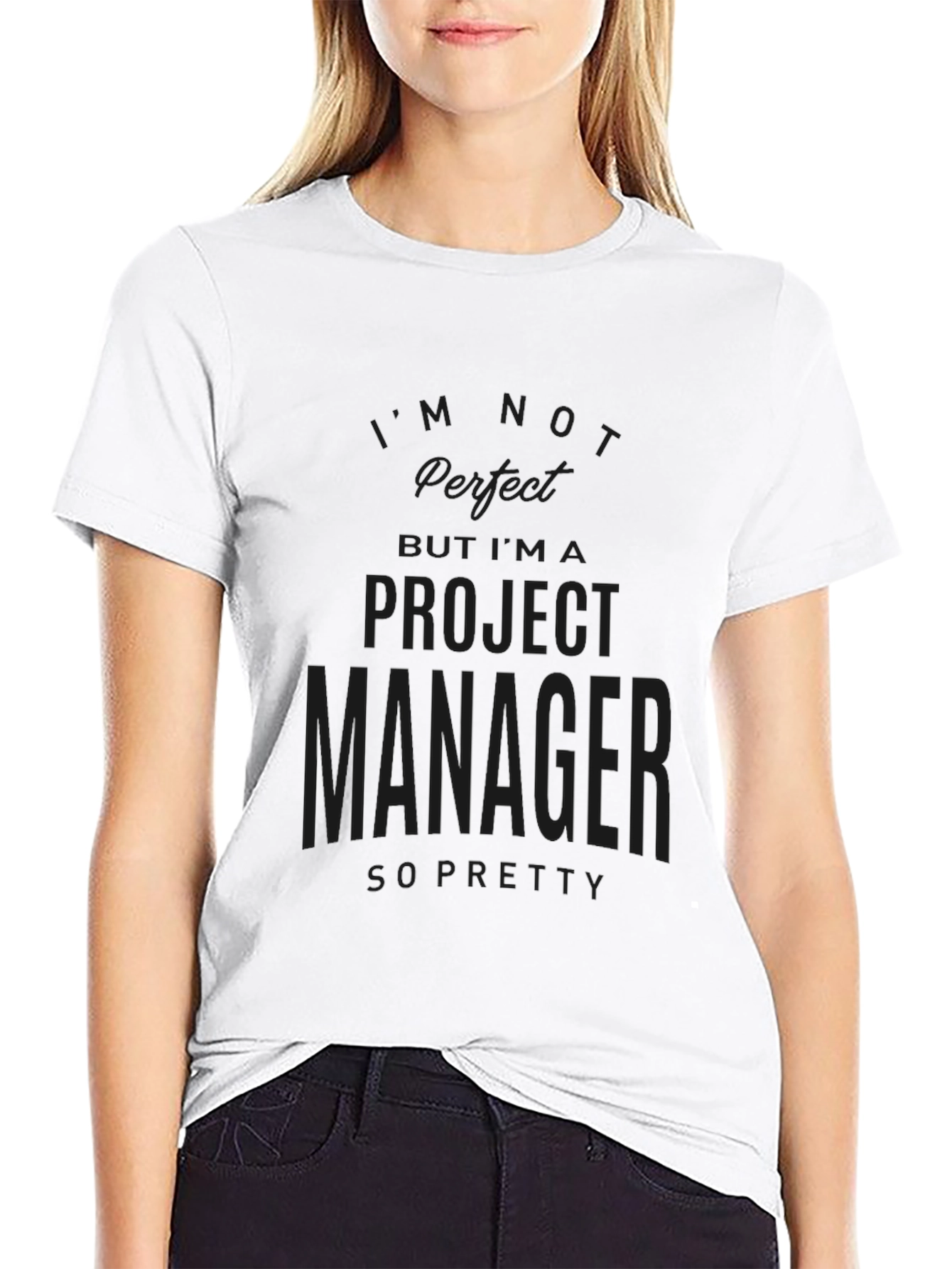 Project Manager Funny T-Shirt - Black