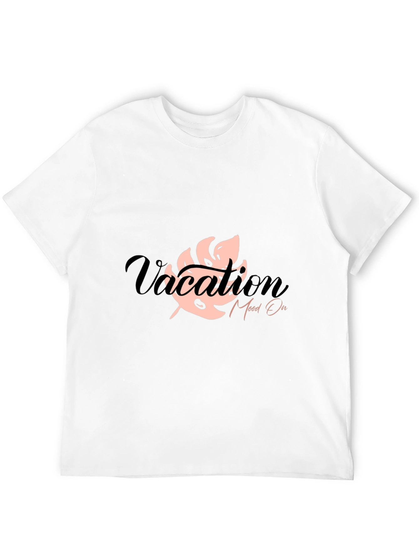 Vacation Mode On Black Graphic Tee