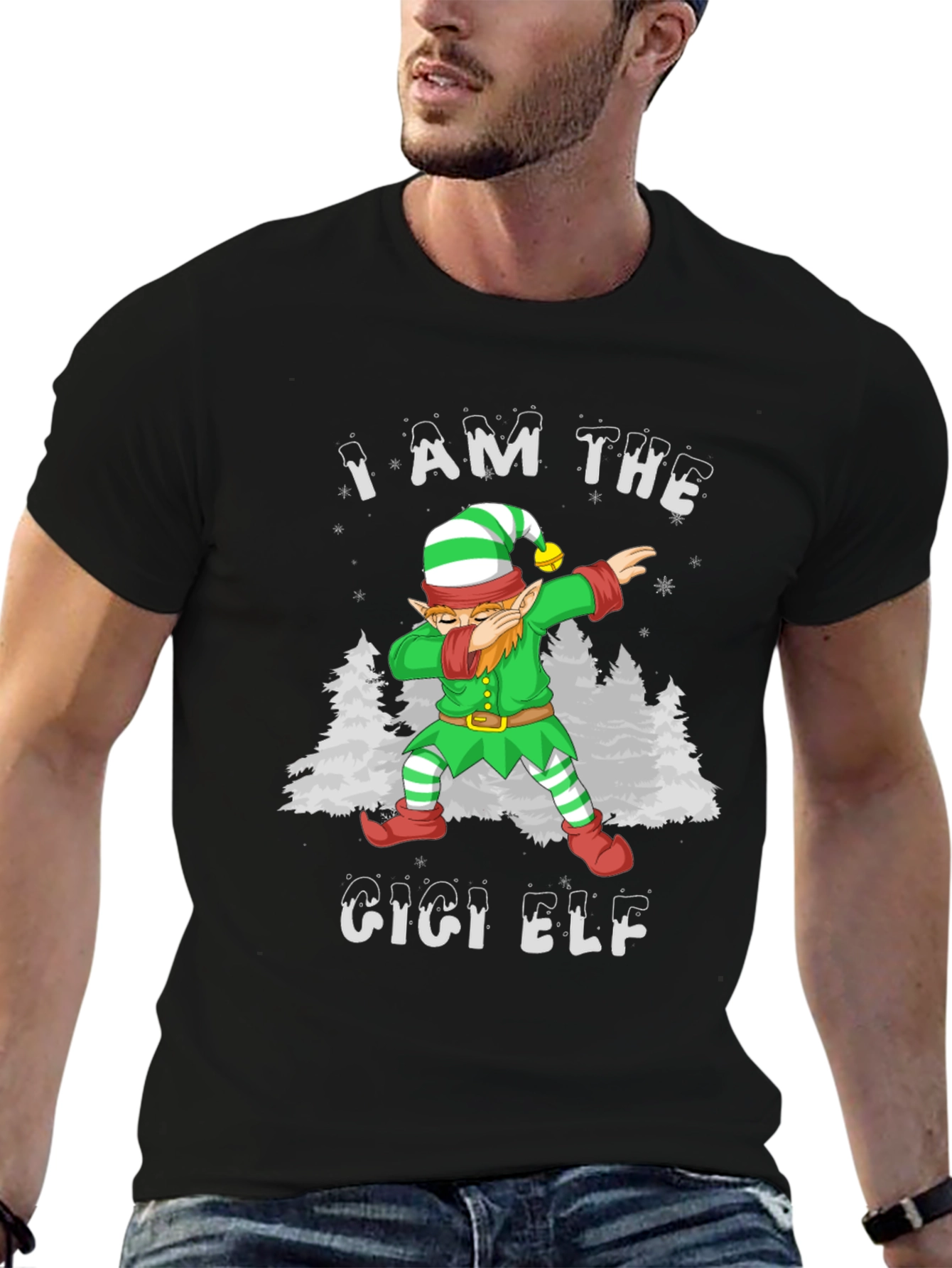 I am the Gigi Elf T-Shirt - Christmas Dab