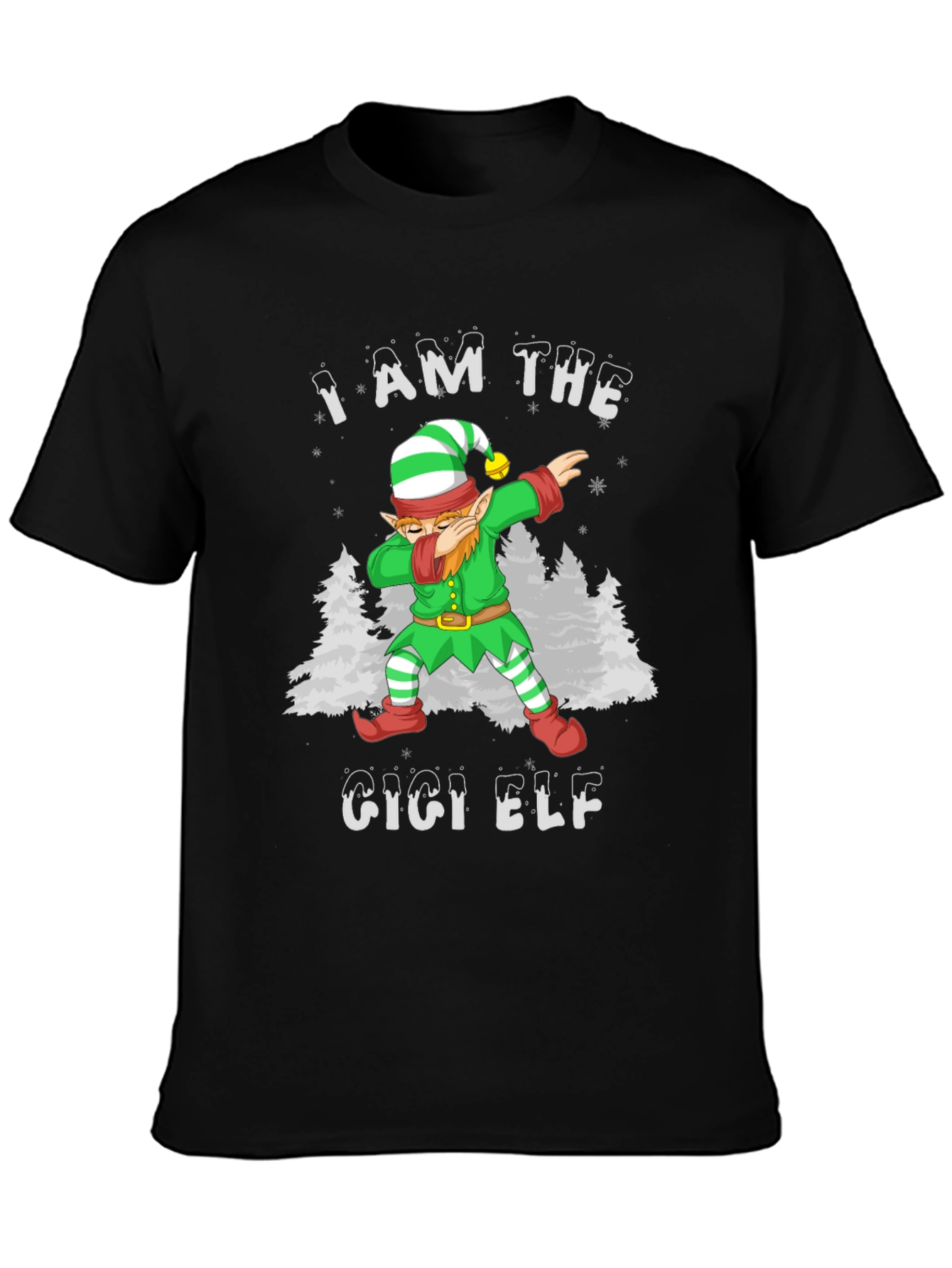 I am the Gigi Elf T-Shirt - Christmas Dab