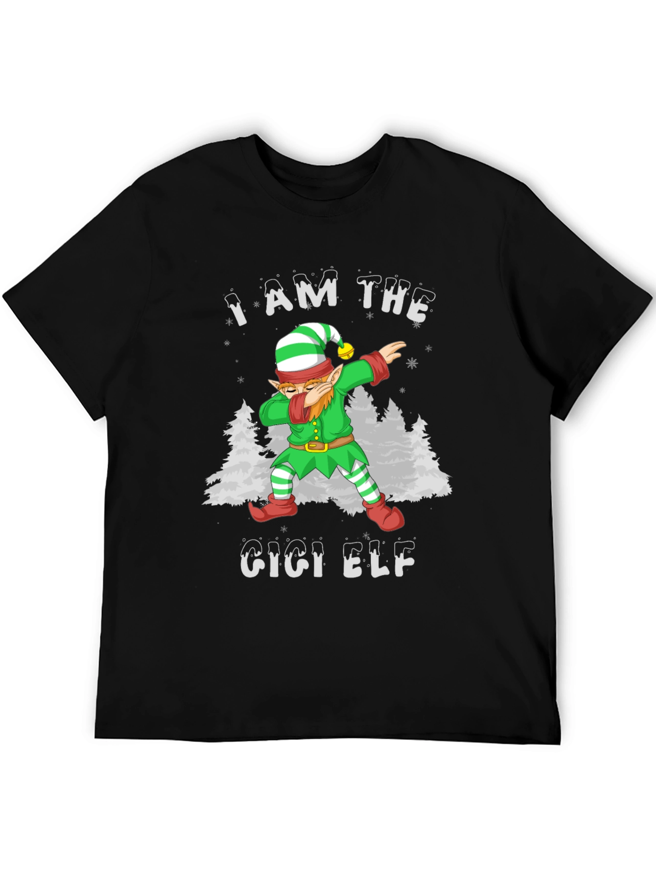 I am the Gigi Elf T-Shirt - Christmas Dab