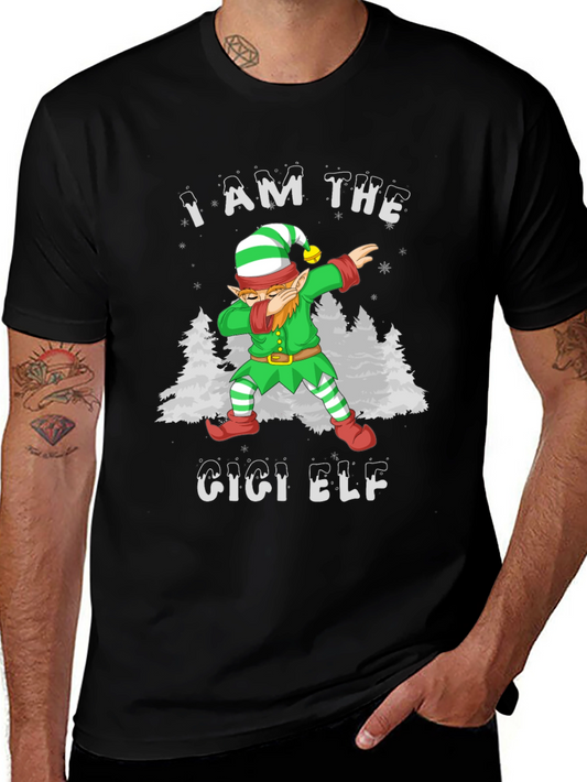I am the Gigi Elf T-Shirt - Christmas Dab