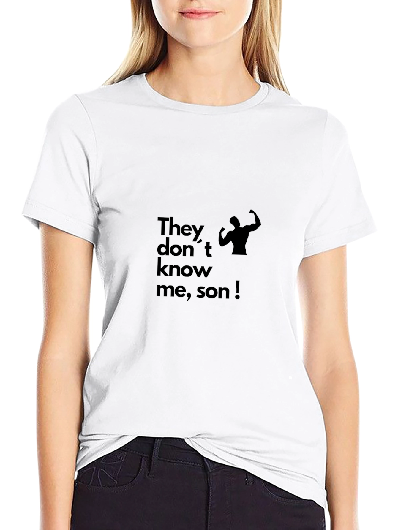 Black They Dont Know Me Son! T-Shirt