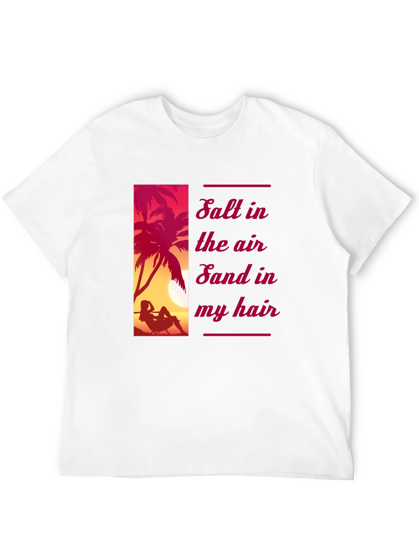 Salt Air Sand Hair Graphic Tee