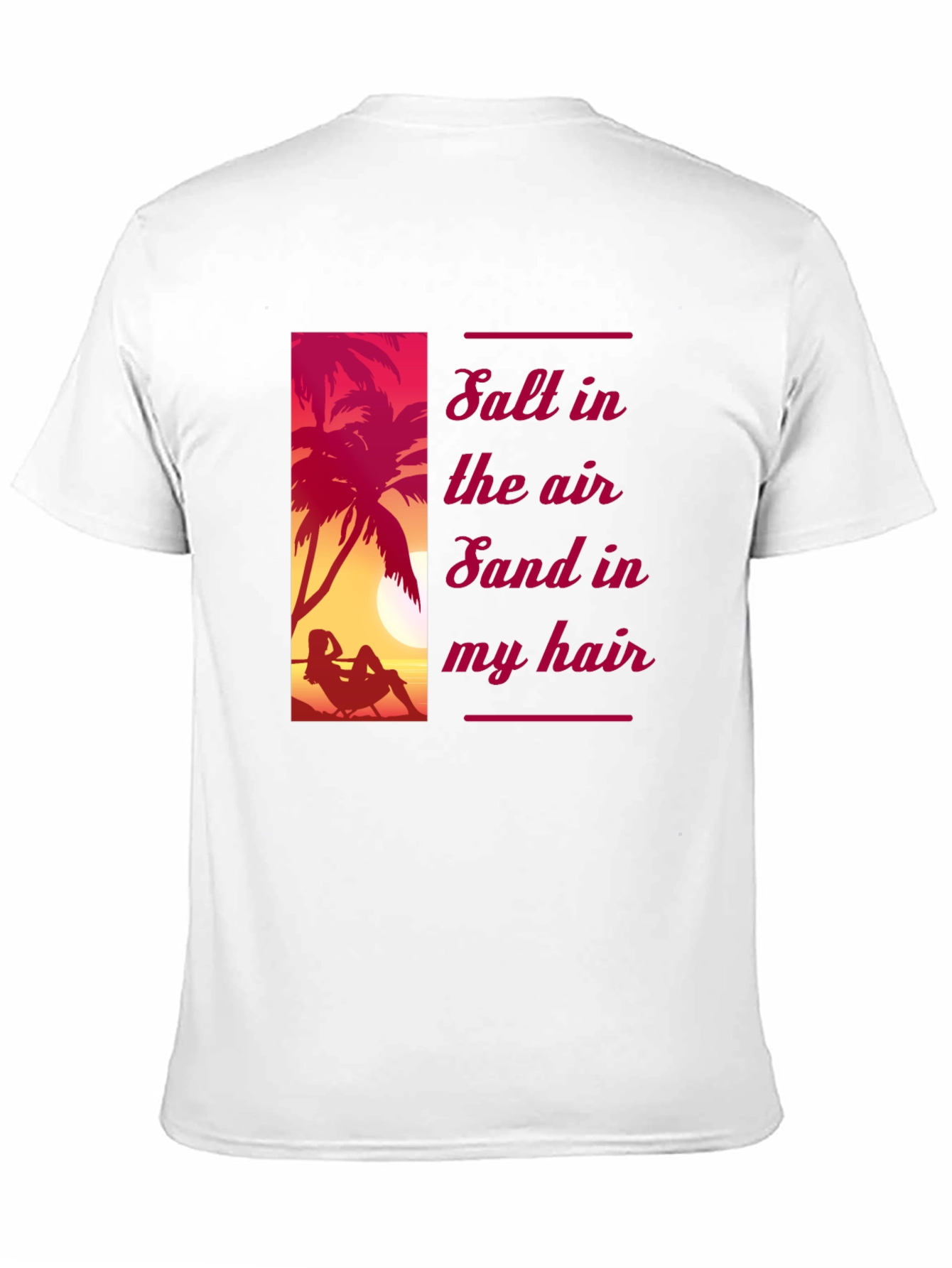 Salt Air Sand Hair Graphic Tee