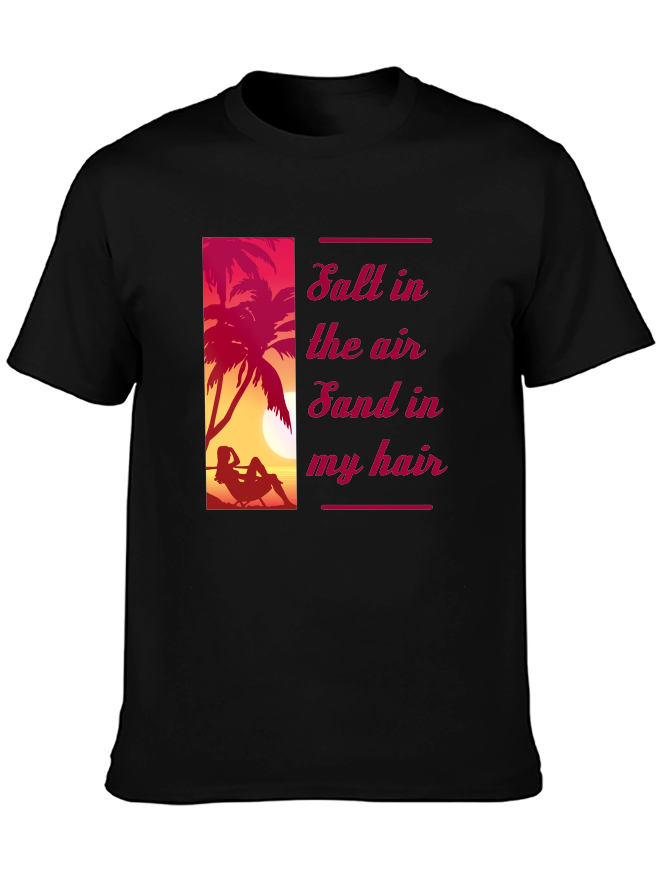 Salt Air Sand Hair Graphic Tee