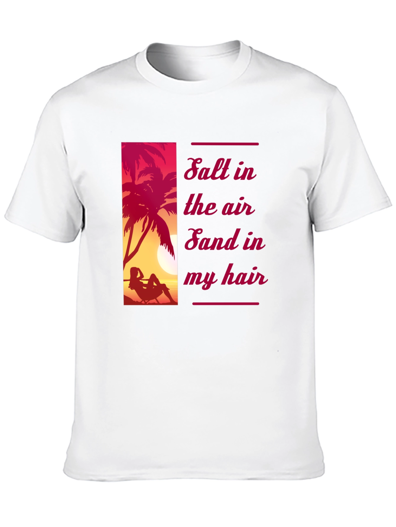 Salt Air Sand Hair Graphic Tee