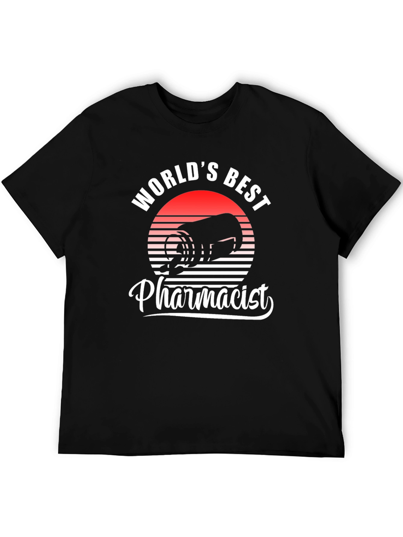 Worlds Best Pharmacist T-Shirt - Novelty Graphic Tee