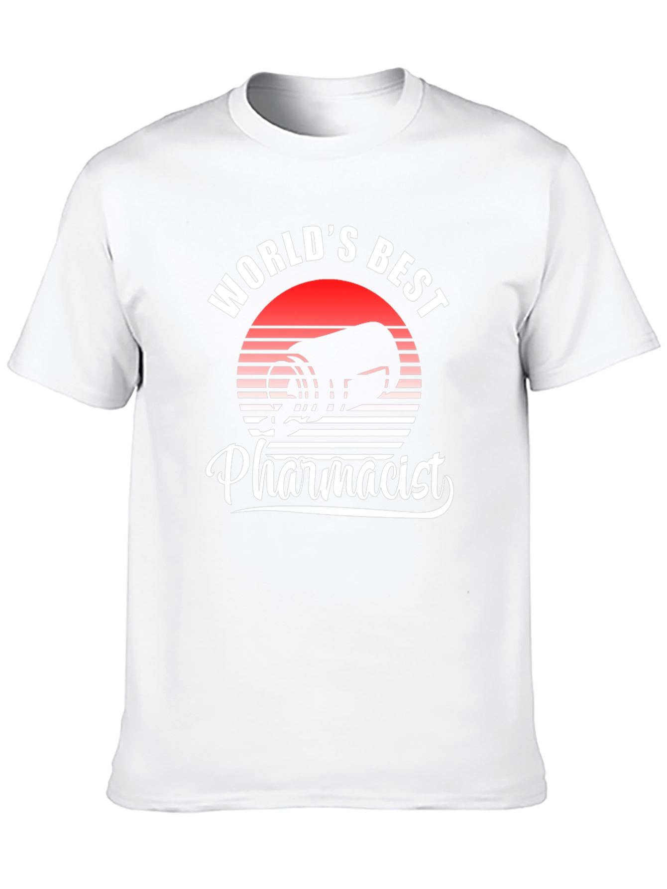 Worlds Best Pharmacist T-Shirt - Novelty Graphic Tee