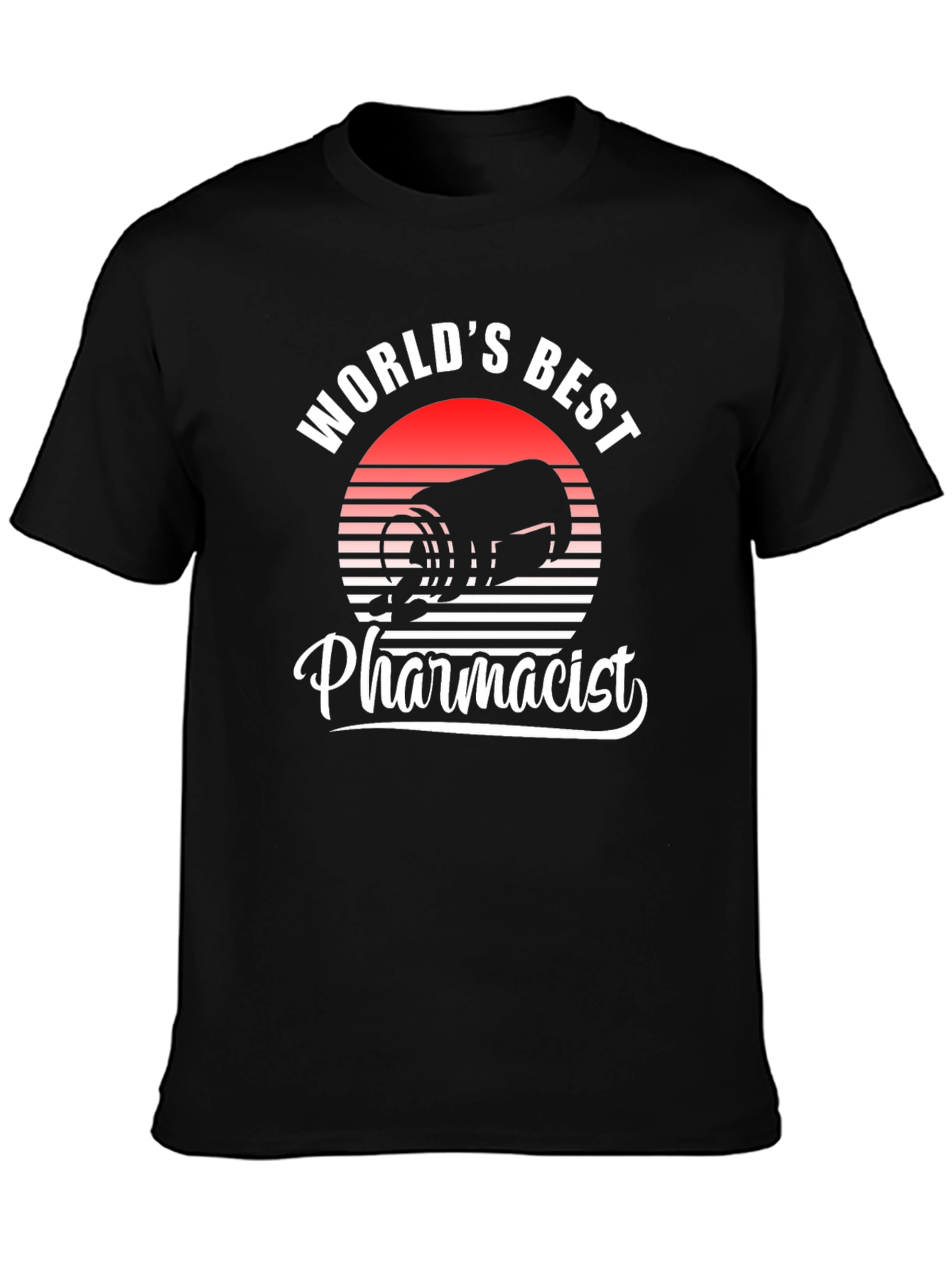 Worlds Best Pharmacist T-Shirt - Novelty Graphic Tee