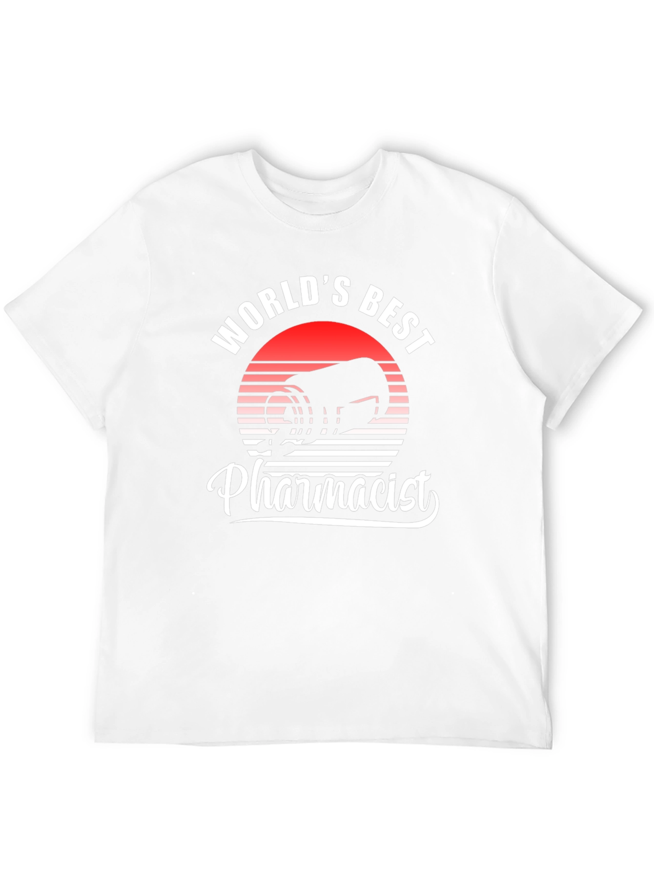 Worlds Best Pharmacist T-Shirt - Novelty Graphic Tee