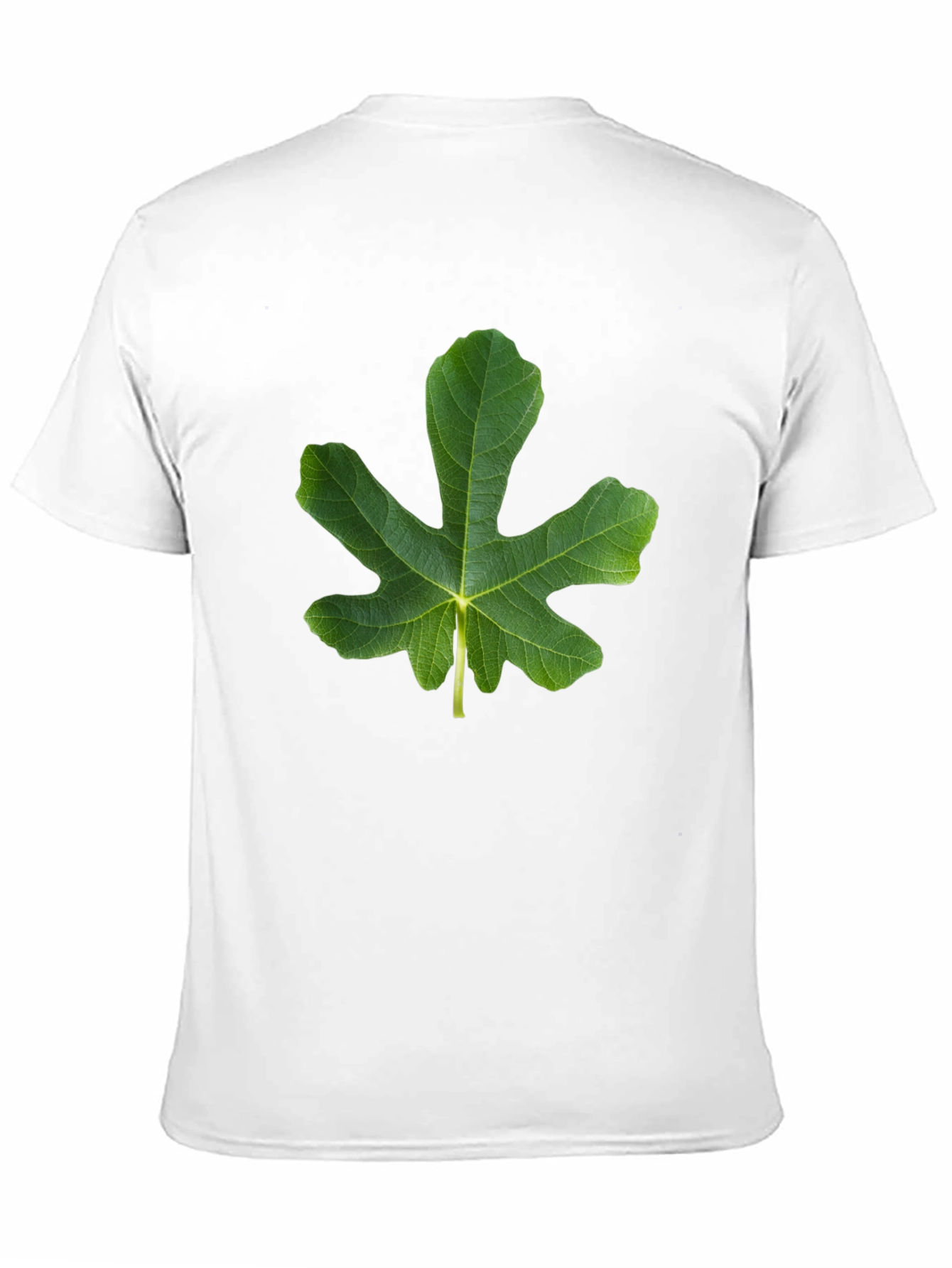 Fig Leaf Graphic Tee - Nature Inspired Design