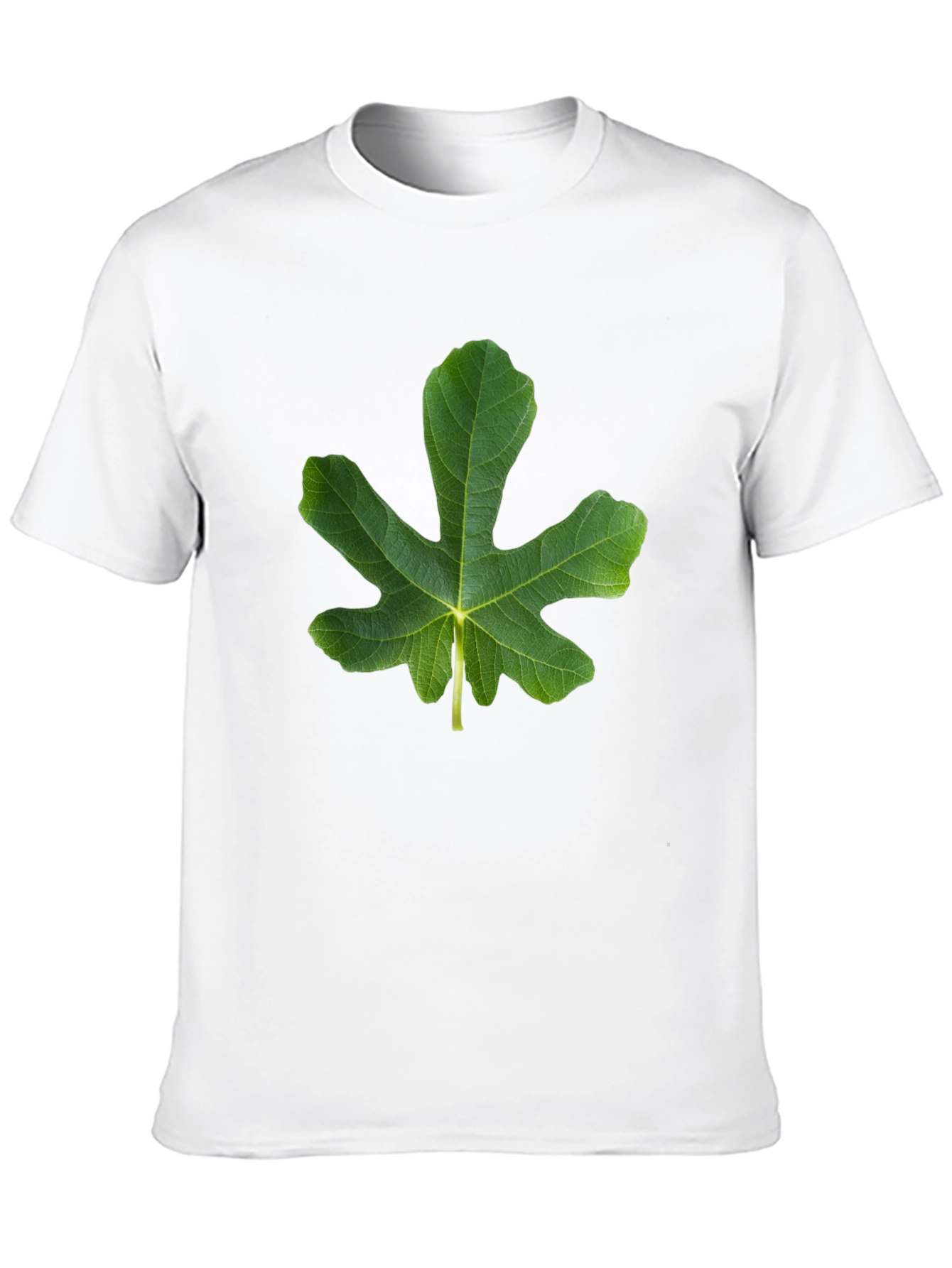 Fig Leaf Graphic Tee - Nature Inspired Design