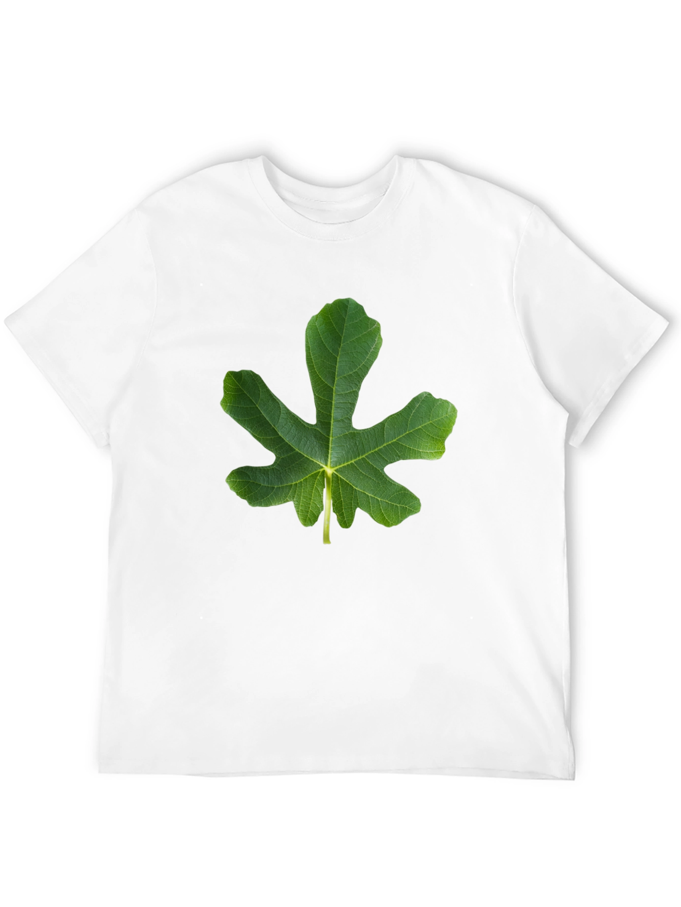 Fig Leaf Graphic Tee - Nature Inspired Design