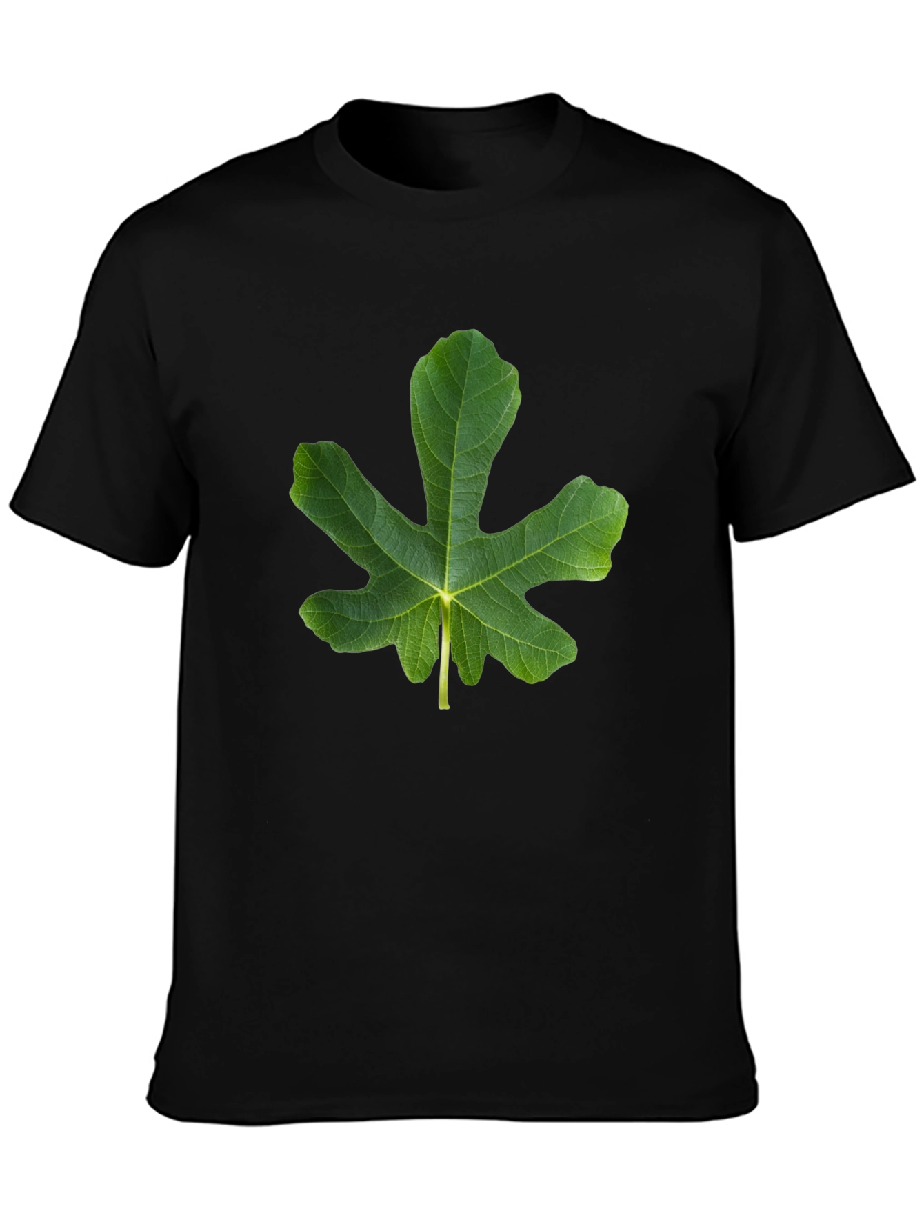 Fig Leaf Graphic Tee - Nature Inspired Design