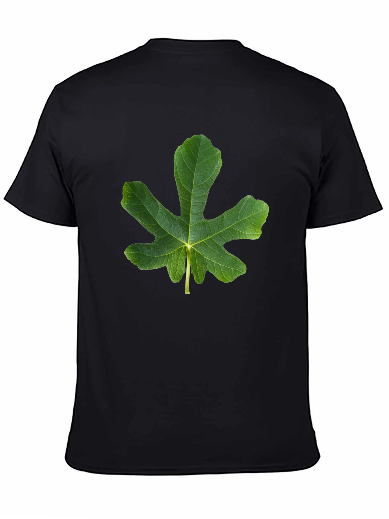 Fig Leaf Graphic Tee - Nature Inspired Design