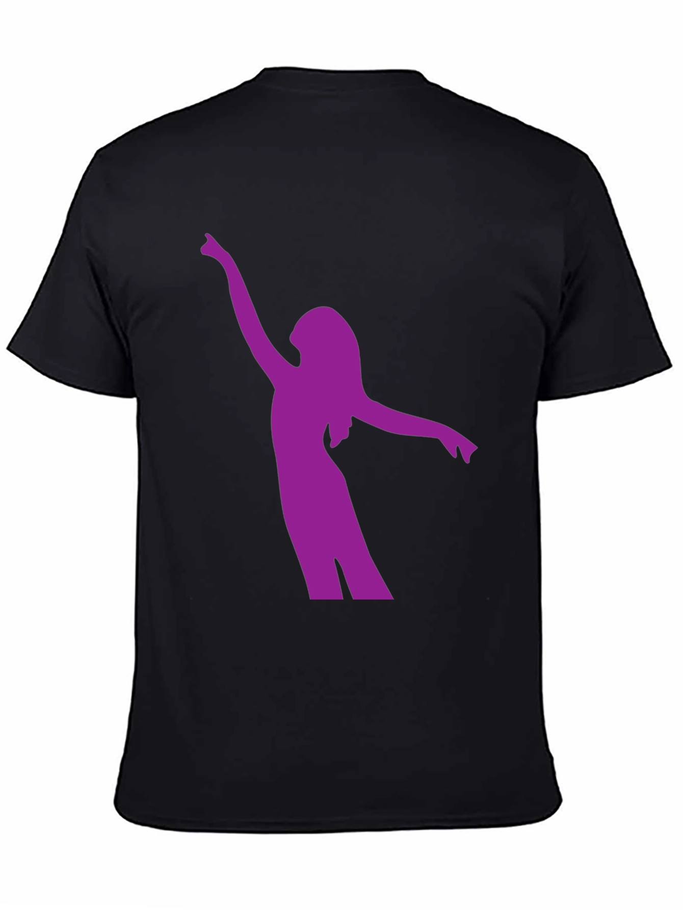 Silhouette Dancer Graphic Tee - Black