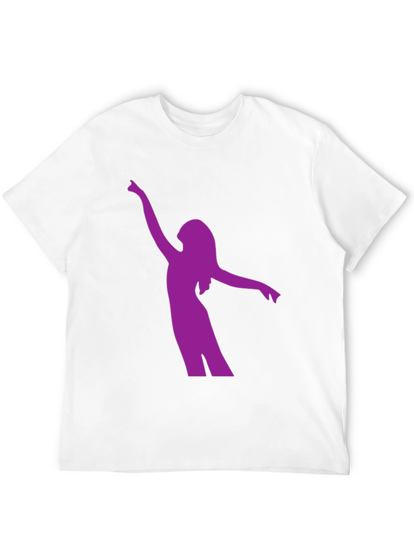 Silhouette Dancer Graphic Tee - Black