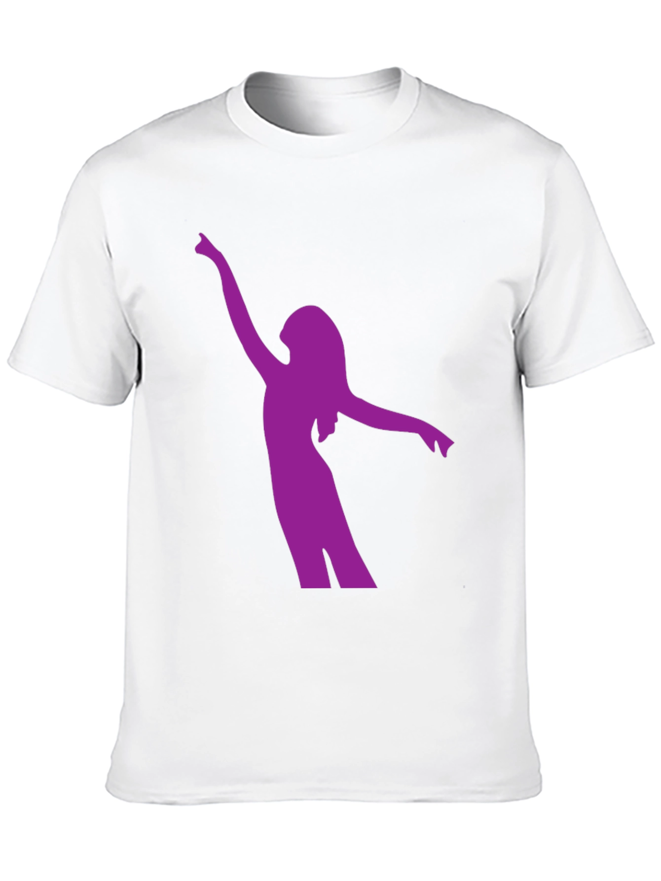 Silhouette Dancer Graphic Tee - Black