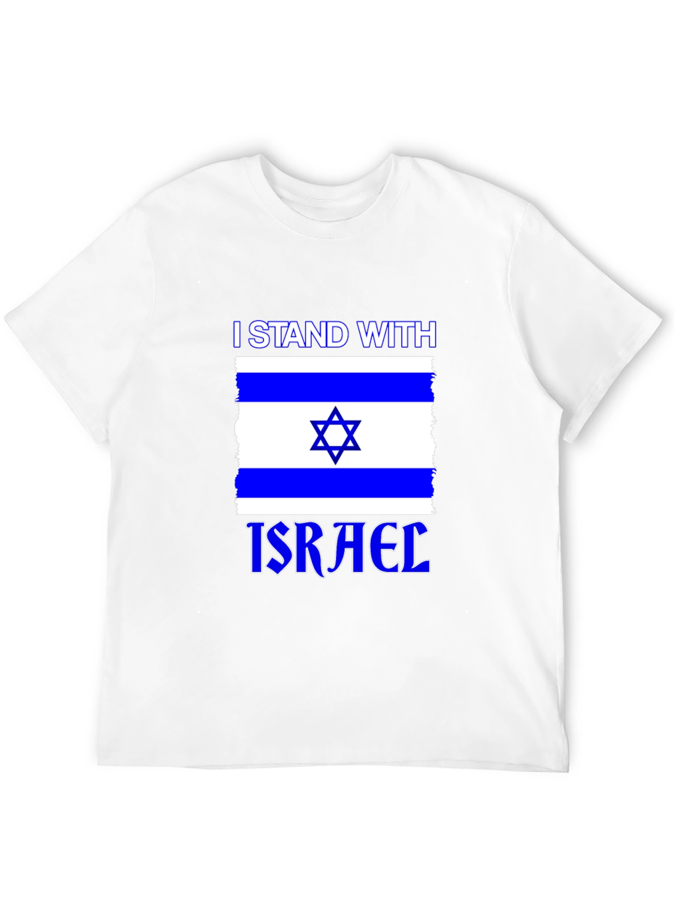 I Stand With Israel T-Shirt - Classic Black Tee