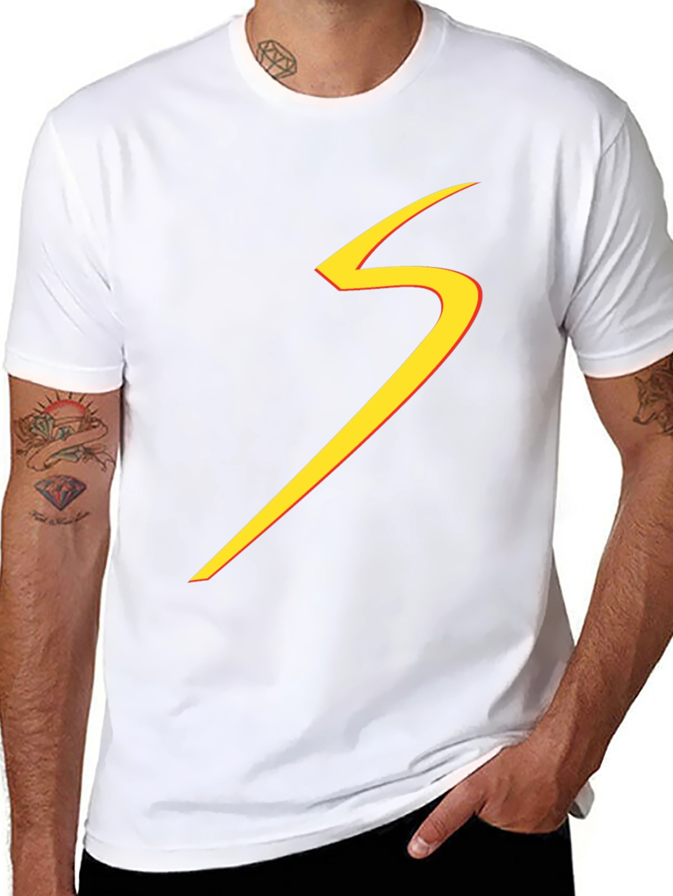 Stylish Black T-Shirt with Bold Graphic