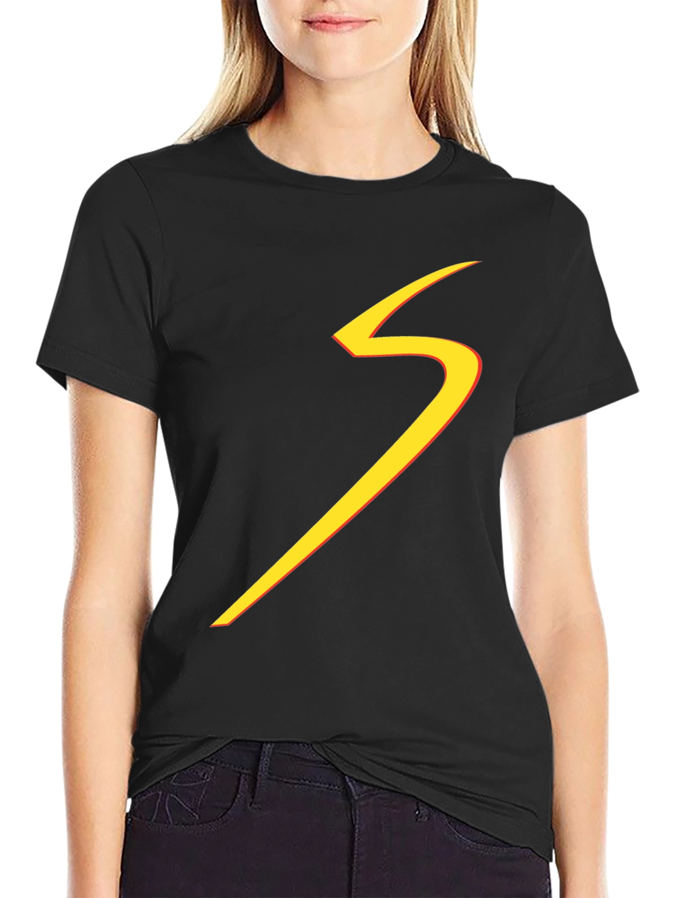 Stylish Black T-Shirt with Bold Graphic