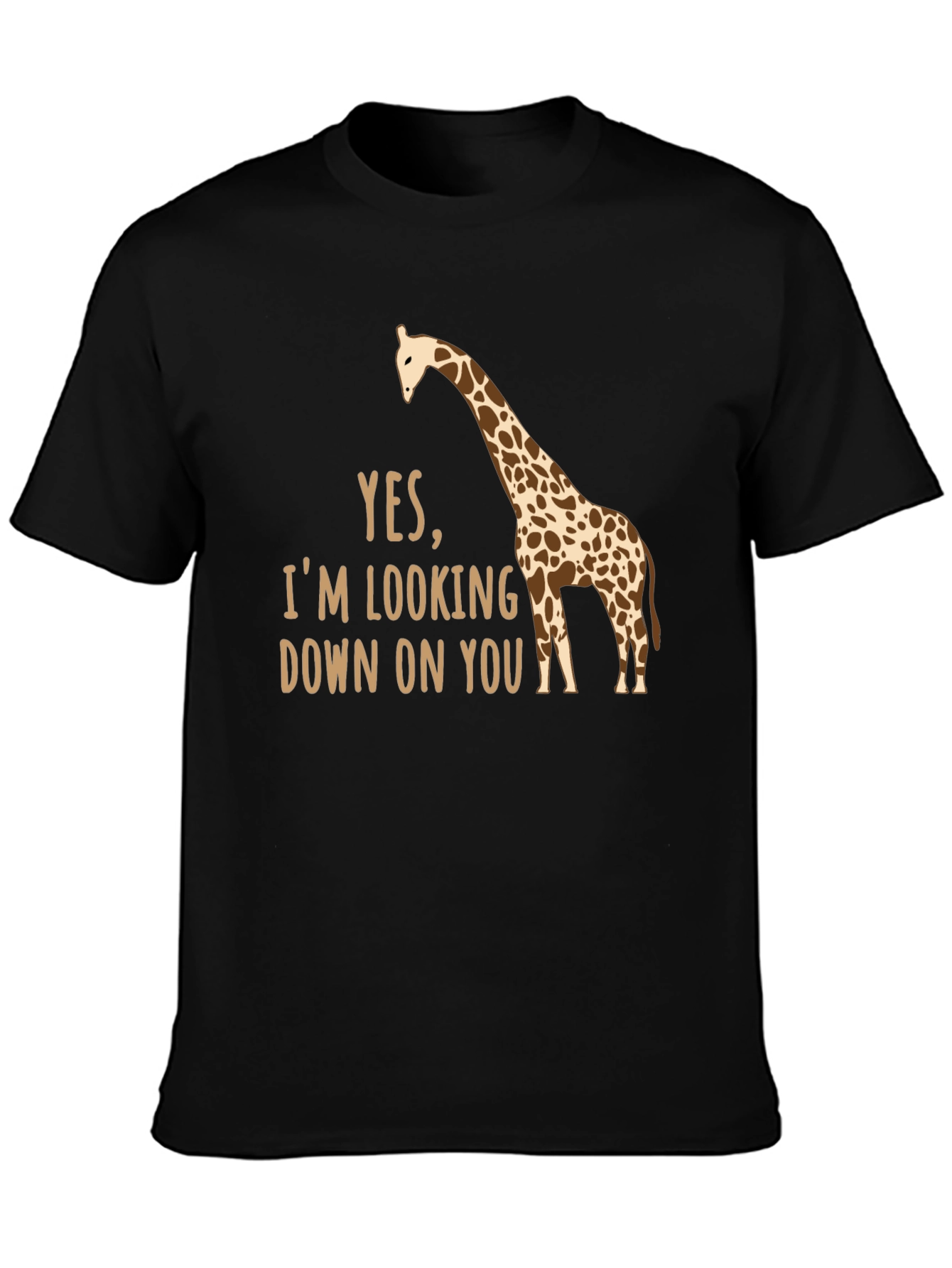 Funny Giraffe T-Shirt - Looking Down On You Tee