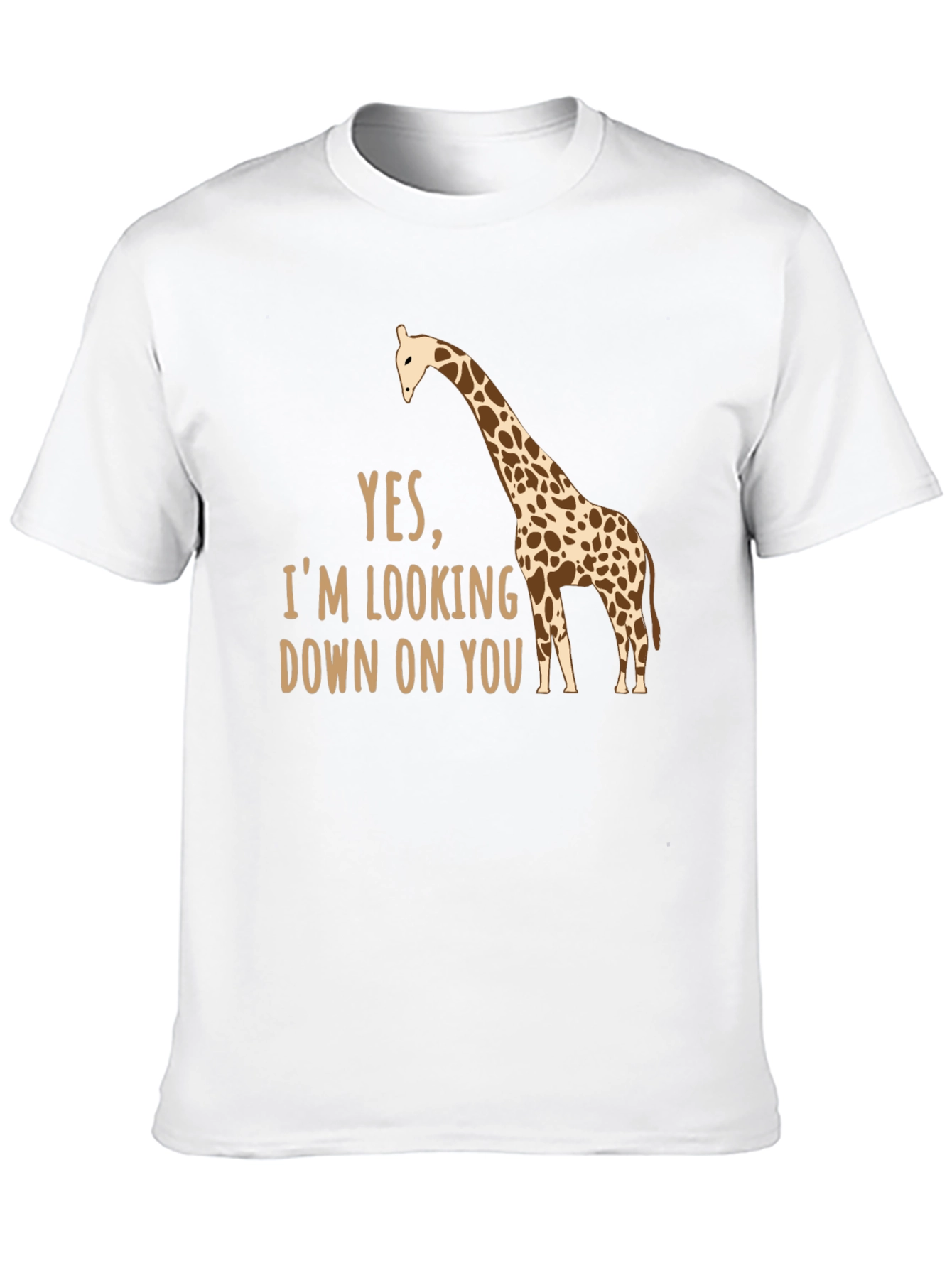 Funny Giraffe T-Shirt - Looking Down On You Tee