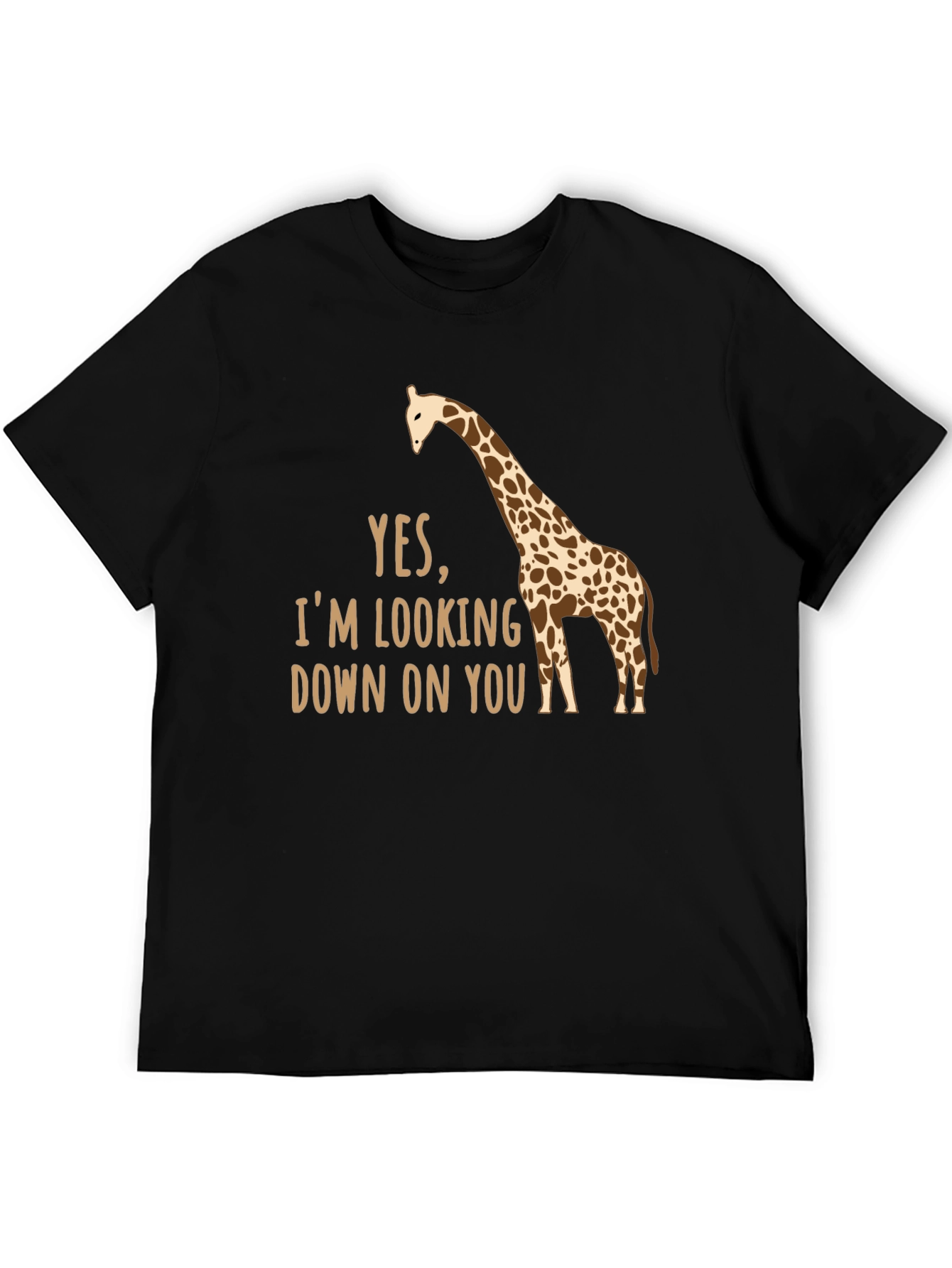 Funny Giraffe T-Shirt - Looking Down On You Tee