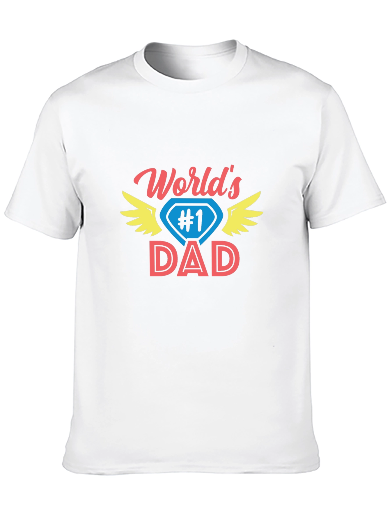 Worlds #1 Dad T-Shirt - Fathers Day Gift