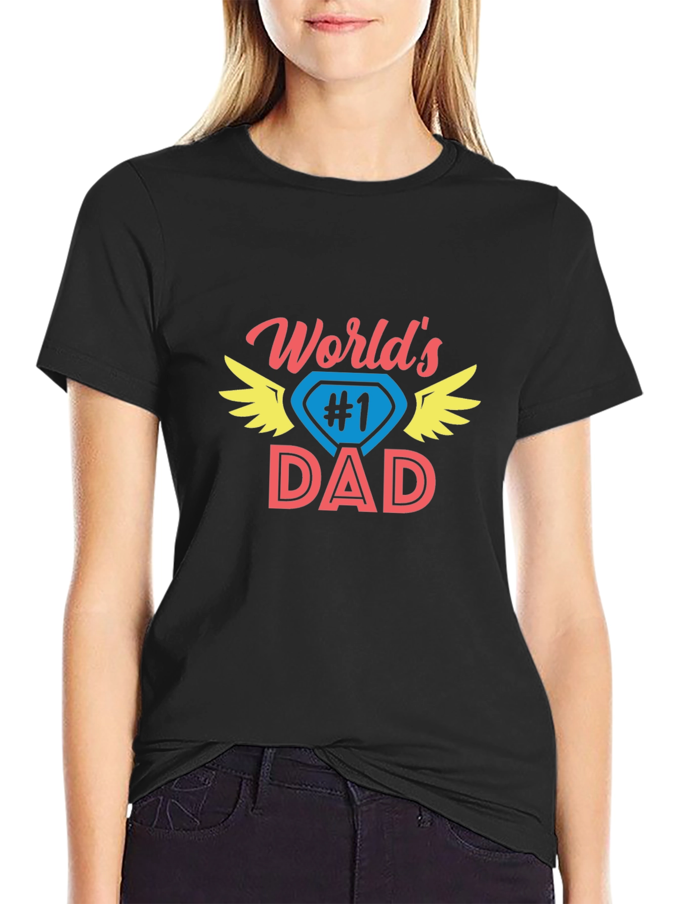 Worlds #1 Dad T-Shirt - Fathers Day Gift