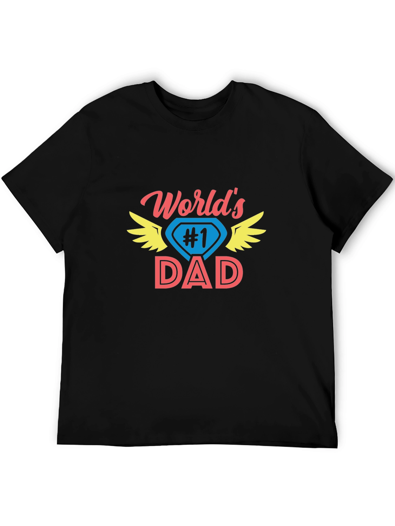 Worlds #1 Dad T-Shirt - Fathers Day Gift