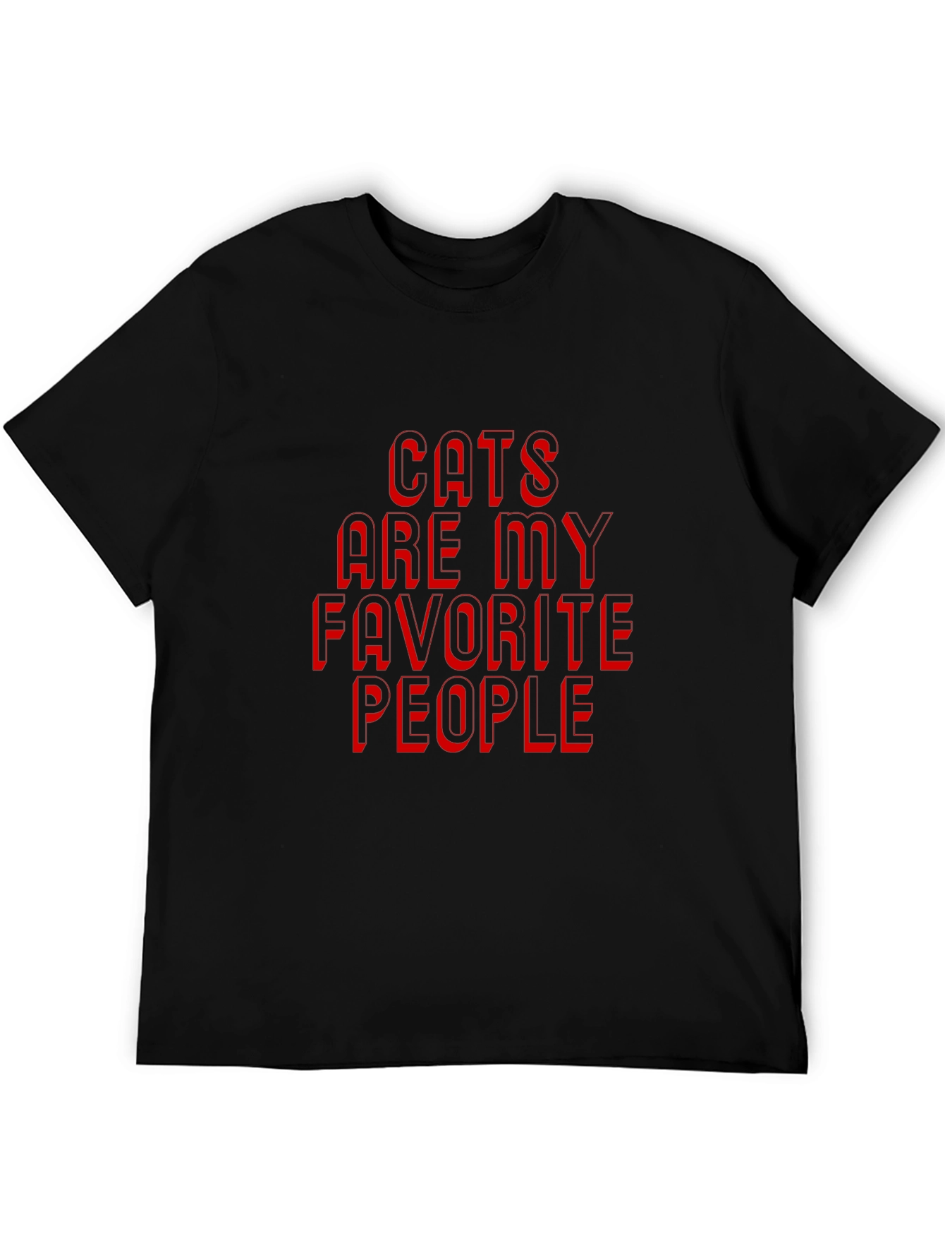 Cats Are My Favorite People T-Shirt