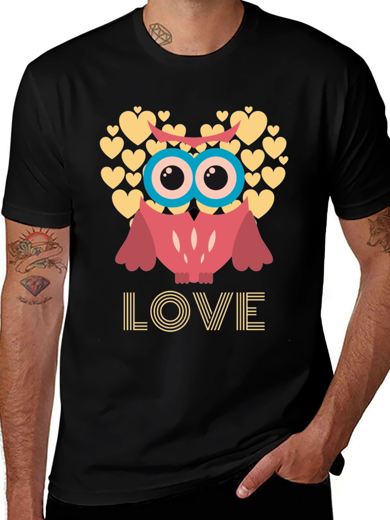 Owl Love T-Shirt: Cute & Stylish Valentines Day Tee