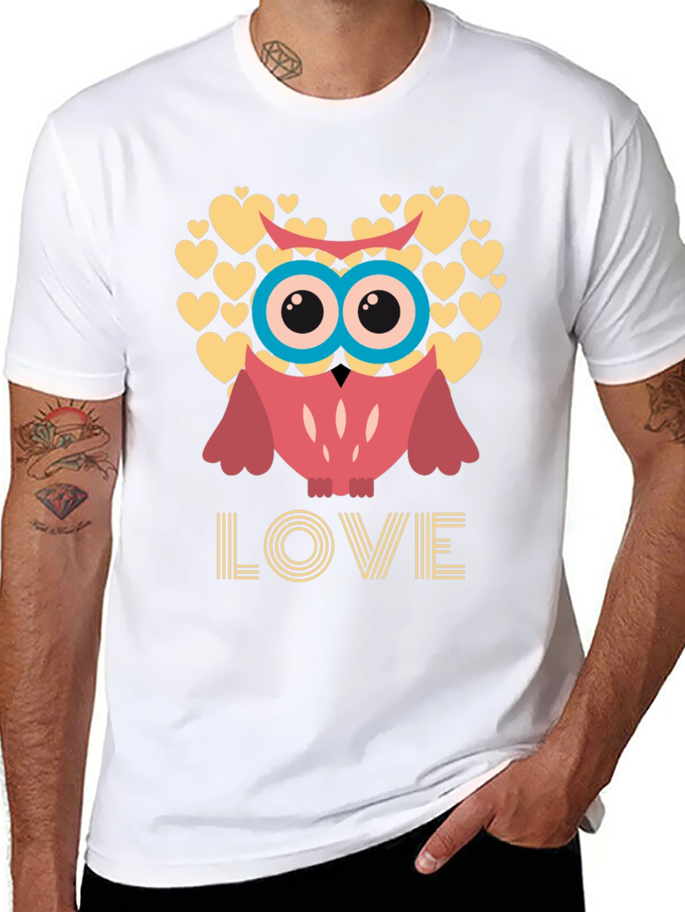 Owl Love T-Shirt: Cute & Stylish Valentines Day Tee