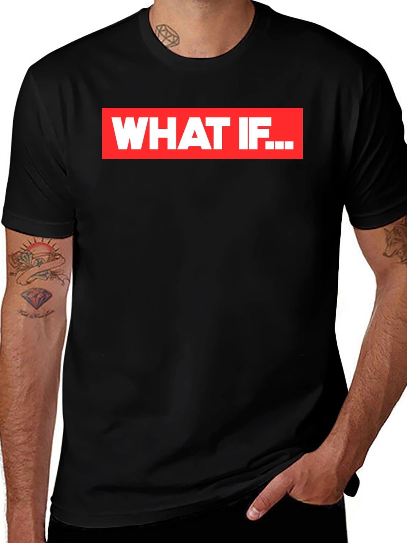 What If...? Graphic T-Shirt - Black