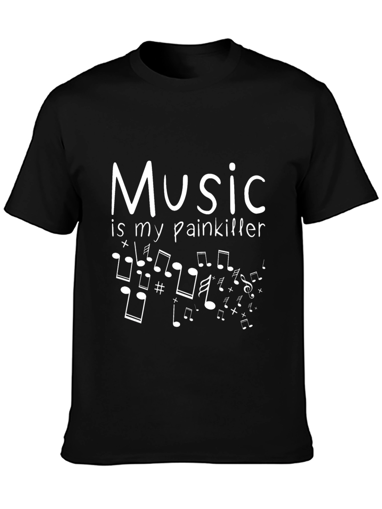Music is My Painkiller T-Shirt | Stylish Graphic Tee