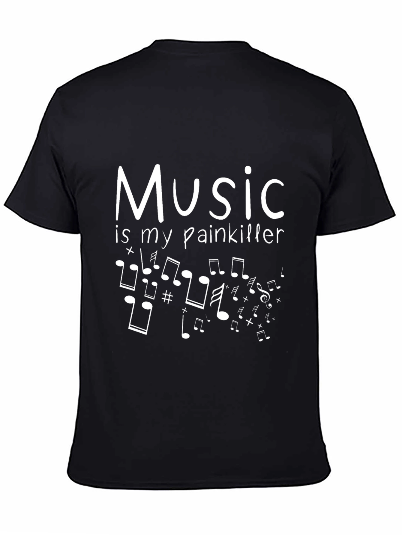 Music is My Painkiller T-Shirt | Stylish Graphic Tee
