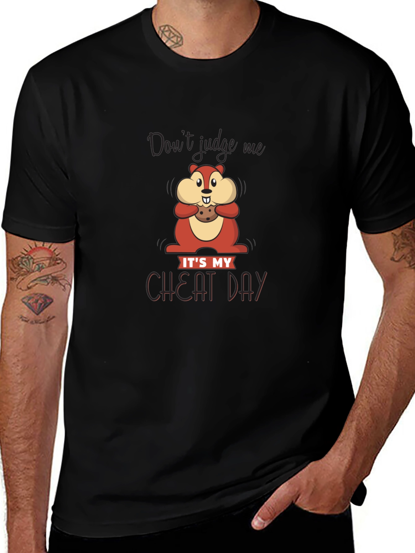 Dont Judge Me Cheat Day T-Shirt